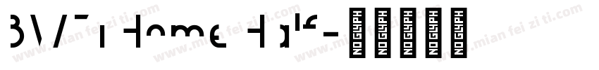 BW7i Home Half字体转换